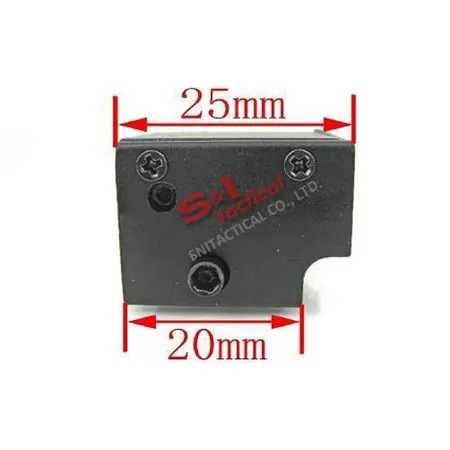 Micro MINI PISTOL LASER red dot laser SIGHT 20mm Weaver Rail