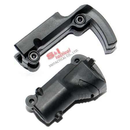Red laser device for GLOCK and BARAK pistols with lateral groove