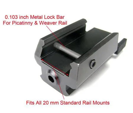 Tactiacl Compact Pistol Red Laser Sight Scope