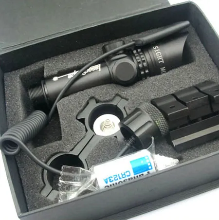 New Green Laser sight Sight Scope Switch 2 Metal Mounts