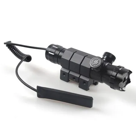tactical outside adjusted hunting rifle green laser sight