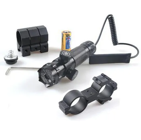 tactical outside adjusted hunting rifle green laser sight