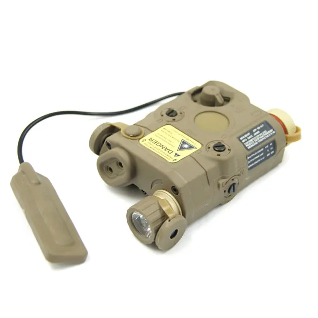 AN/PEQ-15 Green Laser White LED Flashlight Torch IR illuminator