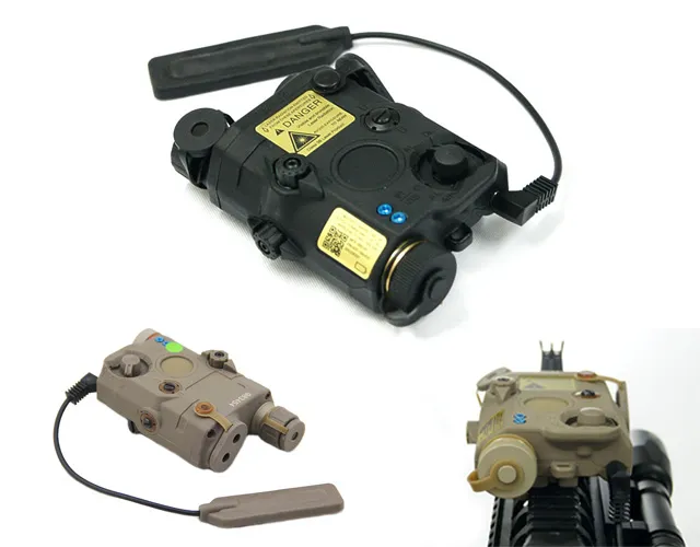 AN/PEQ-15 Green Laser White LED Flashlight Torch IR illuminator