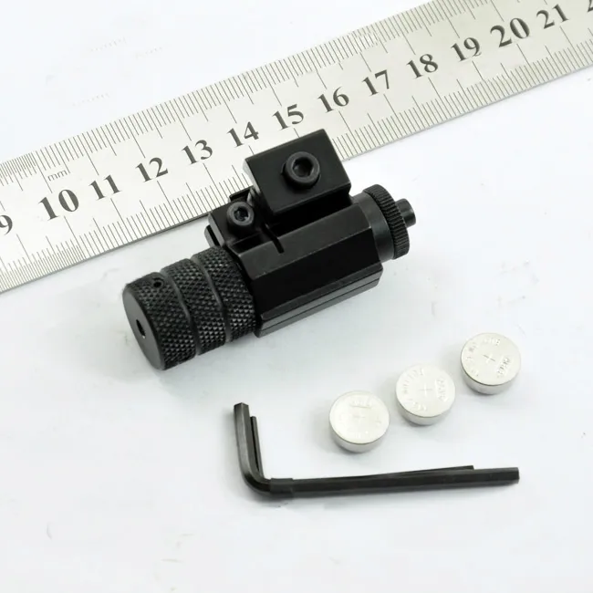 Tactical Micro Red Laser Pointer for 20mm Picatinny Rail
