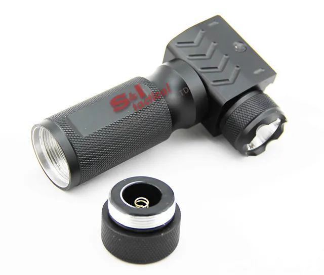 Quick Detachable Sport Rifle Tactical Grip with LED flashlight