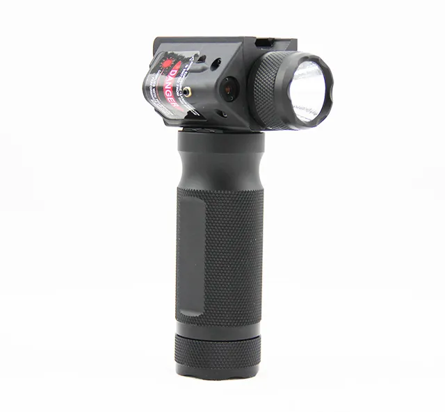 Tactical Combo Vertical Foregrip & Flashlight & RED Laser Sight