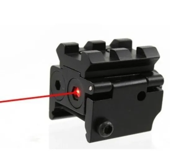 Tactical Tactical Micro Red Laser Pointer with Extended Top Rail