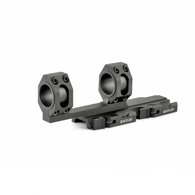 American Defense type Top Rail extend 25mm / 30mm diameter BK