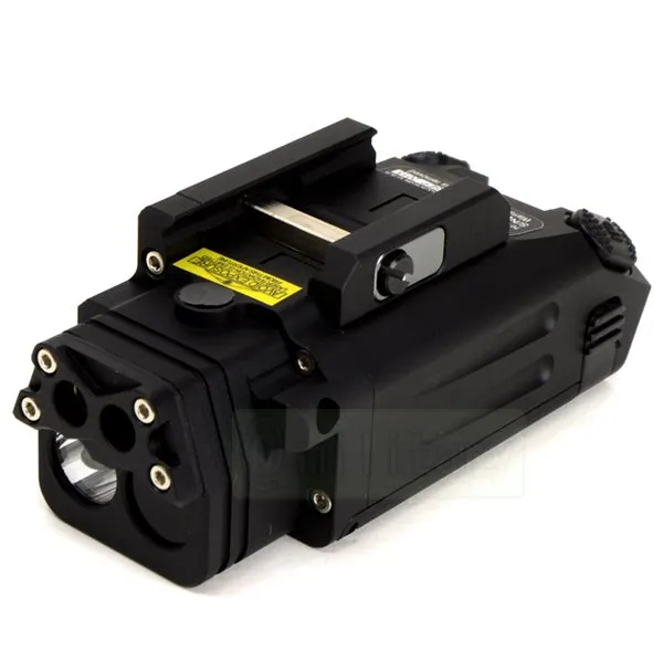 DBAL-PL type weapon light white light+IR+Red laser sight BK