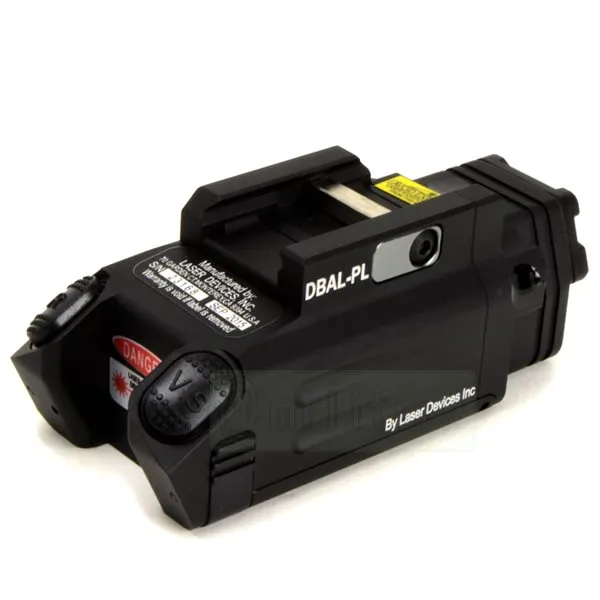 DBAL-PL type weapon light white light+IR+Red laser sight BK