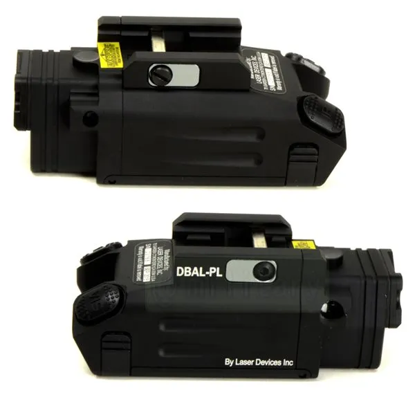 DBAL-PL type weapon light white light+IR+Red laser sight BK