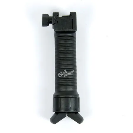 Grip Pod Tactical 20mm picatinny rail Bipod Vertical Grip Black