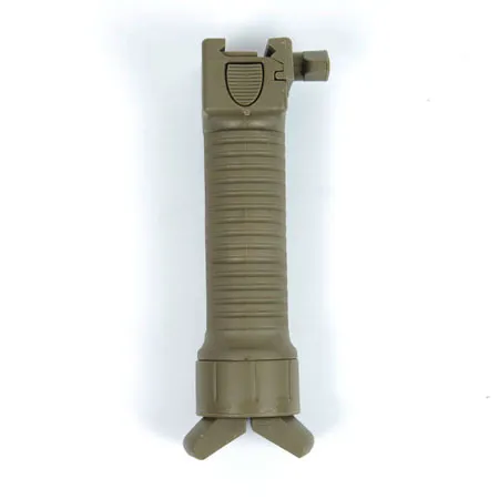 Grip Pod Tactical 20mm picatinny rail Bipod Vertical Grip Tan