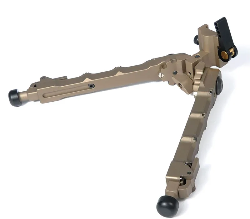 Aluminum SR5 tripod Quick Detach SR-5 QD Bipod 20mm rail Tan
