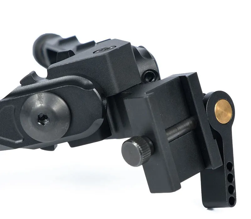 BR-4 QD Bipod Rifle Bipod Tactical Bipod 5.3 Inches Adjustable B