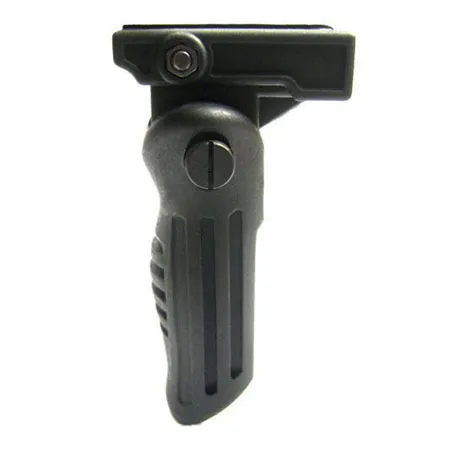 RIS Tactical Foldable flexible Foregrip Vertical Grip for RAS BK