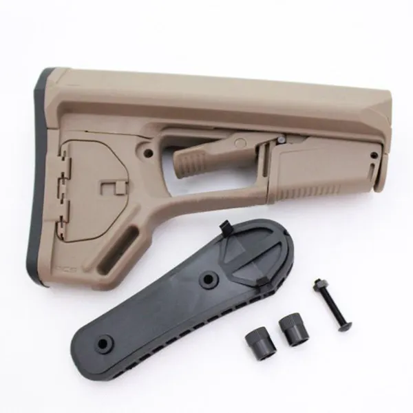 PTS ACS-L Stock With Rubber Pad Dark Earth