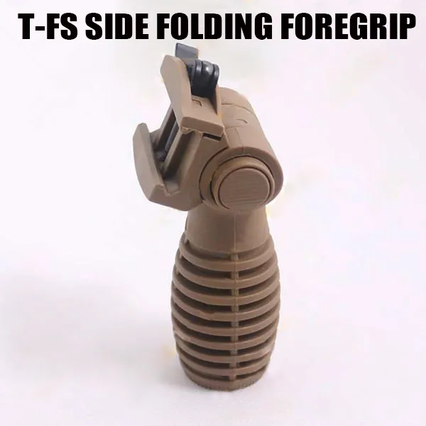 FAB Defense T-FS Side Folding Foregrip For AR15/M16/M4 DE
