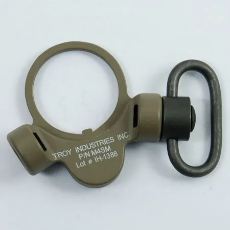 Troy Full Steel Dual Side QD Sling Swivel Dark Earth for GBB