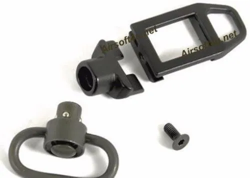 Low Profile Quick Release QD 1.25'' Sling Loop with mount BK