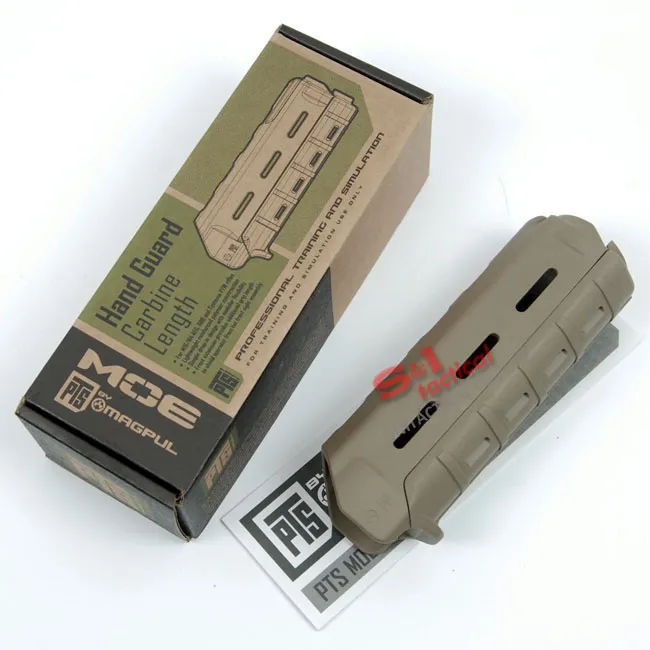 New PTS Magpul MOE 7 inch handguard rail Tan with box