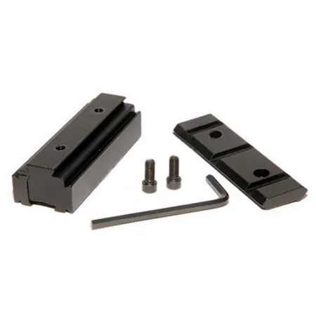 Tri-rail Dovetail 11mm to Weaver Picatinny Rail Adapter