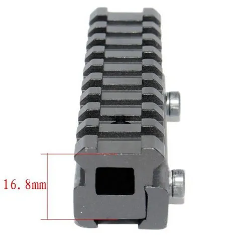 Dovetail Rail Extension 11mm to 20mm rail mount Weaver Adapter