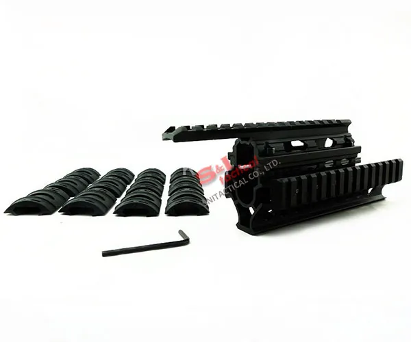 AK 47/74 Universal Tactical Quad Rail System with 12pcs cover