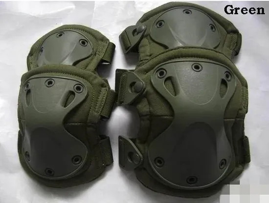 2013 new Tactical protection knee pads&elbow pads set GREEN