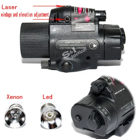SureFire M6X BK Laser & Illuminator Flashlight with Led & Xenon