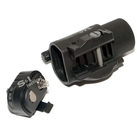 SureFire M6X BK Laser & Illuminator Flashlight with Led & Xenon