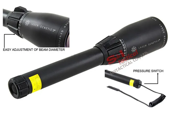 ND3 x40 Long Distance Green Laser Designator with mounts