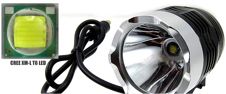 1800 Lumen CREE XML T6 Bicycle Light HeadLight headLamp